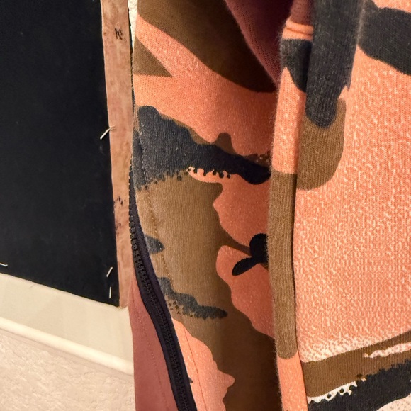 Adidas Men's Camouflage Sweater - Orange, Brown, and Black - Picture 12 of 15